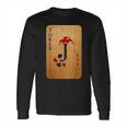 Joker Card Long Sleeve T-Shirt