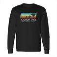 Joshua Tree California Vintage Retro Camping National Park Long Sleeve T-Shirt