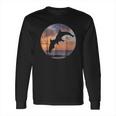 Jumping Sunset Dolphins Long Sleeve T-Shirt