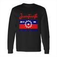 Juneteenth Celebrate Freedom Red White Blue Free Black Slave Long Sleeve T-Shirt