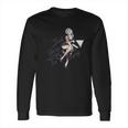 Just Here To Bang Funny Pin Up Model Usa Graphic Long Sleeve T-Shirt