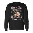 Just A Girl Who Loves Her Nigerian Dwarf GoatSh Long Sleeve T-Shirt