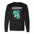 Karma Cute Anime Kawaii Pastel Goth Emo Punk Voodoo Doll Long Sleeve T-Shirt