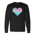 Kawaii Pastel Goth Anxiety Space Heart Long Sleeve T-Shirt