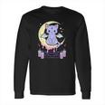 Kawaii Pastel Goth Cute Creepy Black Cat Long Sleeve T-Shirt