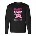 Kids Baby Cute Shark Girls Doo Doo Doo Long Sleeve T-Shirt