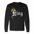 King Crown Old English Logo Long Sleeve T-Shirt