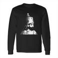 The King Stands Haile Selassie Crown Long Sleeve T-Shirt