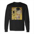 The Kiss Or Lovers By Gustav Klimt Long Sleeve T-Shirt