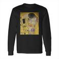 The Kiss Or Lovers By Gustav Klimt Long Sleeve T-Shirt