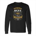 Legends Born In May 1985 36Th Birthday Gifts 36 Years Old Long Sleeve T-Shirt