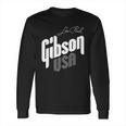 Les Paul Gibson Usa Long Sleeve T-Shirt