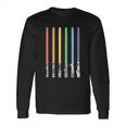 Lgbt Light Sword Pride Saber Ally Lgbtq Long Sleeve T-Shirt