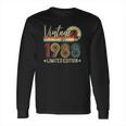 Limited Edition 1988 33Rd Birthday 33 Years Old Vintage Long Sleeve T-Shirt