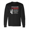 Lineman-Shirts-10-Reasons-To-Be-With-A-Lineman-01_582C5c8774f0e Long Sleeve T-Shirt