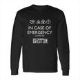 Listen To Led Zeppelin Long Sleeve T-Shirt