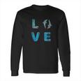 Love Dolphins Sea World Save Ocean Dolphin Lover Long Sleeve T-Shirt