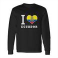 I Love Ecuador Yo Amo Ecuador Camiseta Long Sleeve T-Shirt