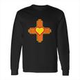 I Love New Mexico Heart Zia Symbol Of Nm Long Sleeve T-Shirt