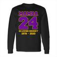 In Loving Memory Mamba 24 Tribute Long Sleeve T-Shirt