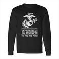 Lucky Ride Usmc Long Sleeve T-Shirt