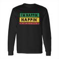 I M Nappin Reggae Kids Top Rasta Kids Clothes Tod Long Sleeve T-Shirt