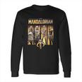 The Mandalorian Character Panel Long Sleeve T-Shirt