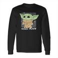 The Mandalorian And The Child Too Cute Long Sleeve T-Shirt