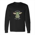 The Mandalorian The Child Snacking Is My Thing Long Sleeve T-Shirt