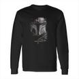 The Mandalorian Dark Portrait Long Sleeve T-Shirt