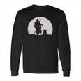 Mando Moon Mandalorian Long Sleeve T-Shirt