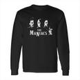 The Maniacs Features Leatherface Michael Myers Jason Voorhees And Freddy Krueger Shirt Hoodie Sweater Longsleeve T-Shirt Long Sleeve T-Shirt