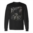 Marine Corps Usmc Marine Biker American Clasic Long Sleeve T-Shirt