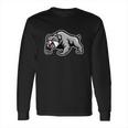 Mascot Of Muscle Bulldog Long Sleeve T-Shirt