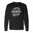 Mccarthy Funny Surname Family Tree Birthday Reunion Gift Long Sleeve T-Shirt