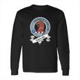 Melville Clan Badge Scottish Clan Badges Long Sleeve T-Shirt