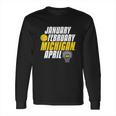 Michigan Wolverines Month Of Michigan Basketball Long Sleeve T-Shirt