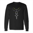 Minimalist Solar System Cool Artistic Astronomy Planet Nasa Nerd Space Long Sleeve T-Shirt