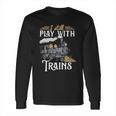 Model Steam Train Cute Gift Locomotive Trainspotting Meaningful Gift Long Sleeve T-Shirt