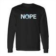 Mono Blue Magic The Nope Tcg Long Sleeve T-Shirt