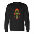 Moorish American Ankh Long Sleeve T-Shirt