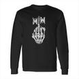 Motionless In White Men S Middle Finger - Unisex Fleece Zip Hoodie By American Apparel Long Sleeve T-Shirt