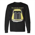 Mustang Boss 69 Yellow Long Sleeve T-Shirt