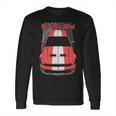 Mustang Shelby Gt500 2007 2009 Red Long Sleeve T-Shirt