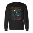 New Mexico State Landscape Line Art Design Long Sleeve T-Shirt