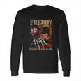 Nightmare On Elm Street Never Sleep Again Black Long Sleeve T-Shirt