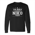 Im Niko Doing Niko Things Long Sleeve T-Shirt