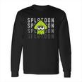 Nintendo Splatoon Gradient Green Squid Graphic Long Sleeve T-Shirt