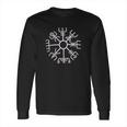 Nordic Viking Rune Compass Norse Germanic Icelandic Pagan Magic Symbol Long Sleeve T-Shirt