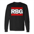 Notorious Rbg Box Logo Long Sleeve T-Shirt